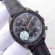 2017 Swiss Replica Omega Seamaster Chronograph Black leather watch (2)_th.jpg